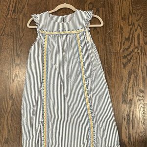 Girls Vineyard Vines Striped Summer Dress